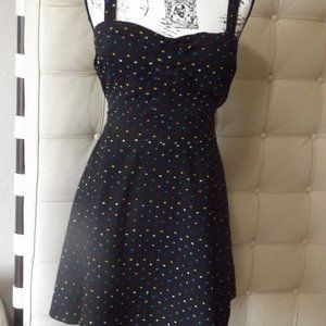 NWOT GB Cute Sundress with Multi-color dots